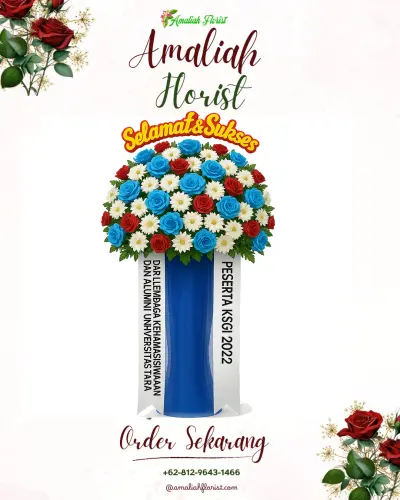 Standing Flower di Rumah Duka Khatulistiwa
